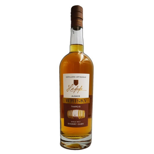 ALSACIAN WHISKY THARCIS HEPP SINGLE MALT SHERRY CASK 42%, 70CL
