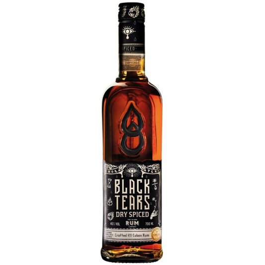 BLACK TEARS SPICED RUM 700ML, 40%