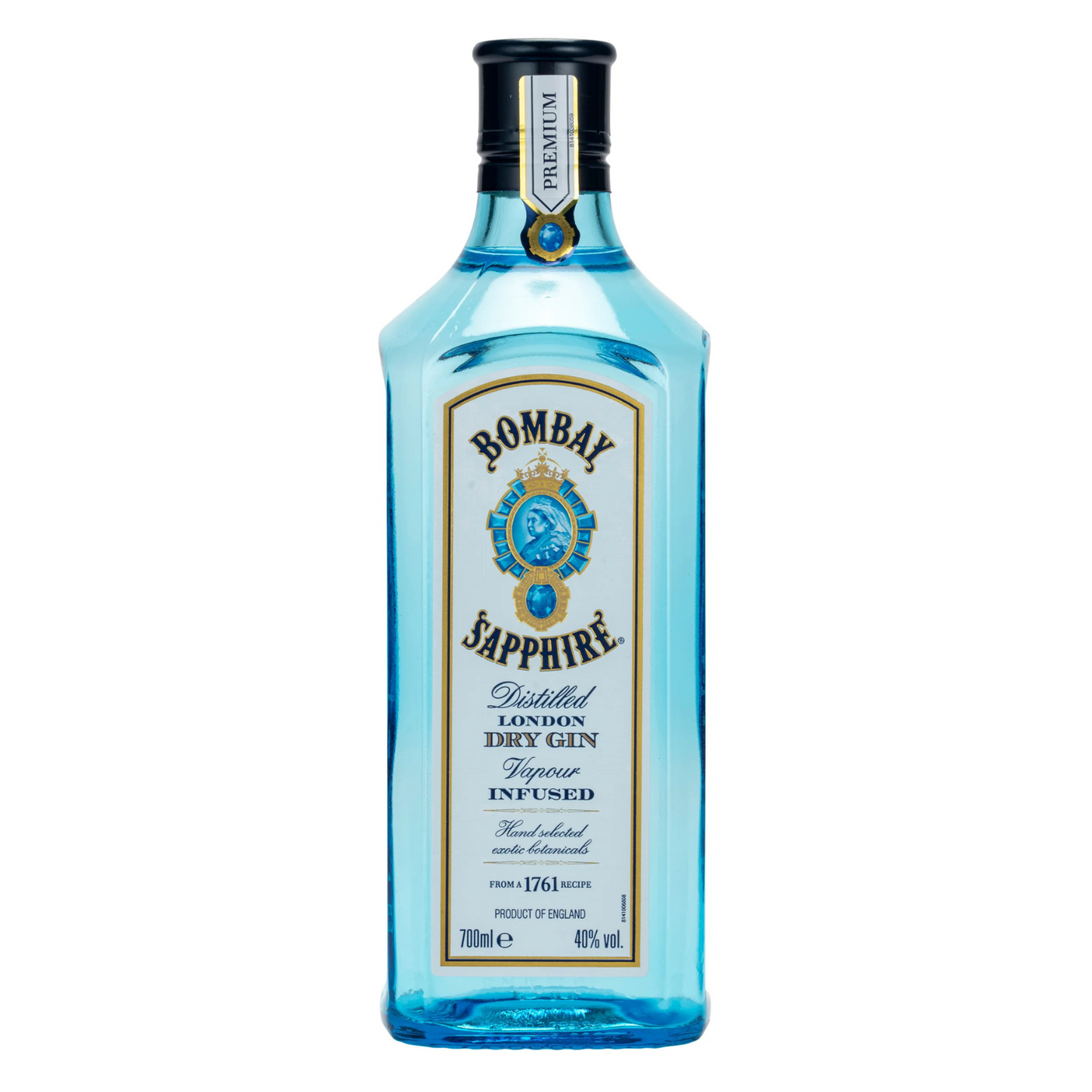 BOMBAY SAPPHIRE DRY GIN 40% 70CL