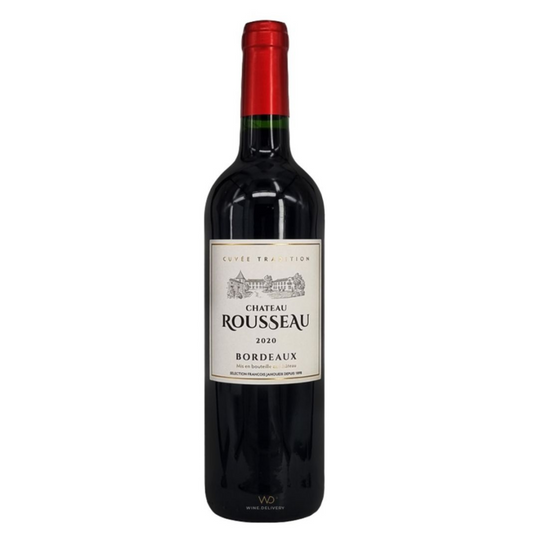 CH ROUSSEAU VIN ROUGE BORDEAUX 2020
