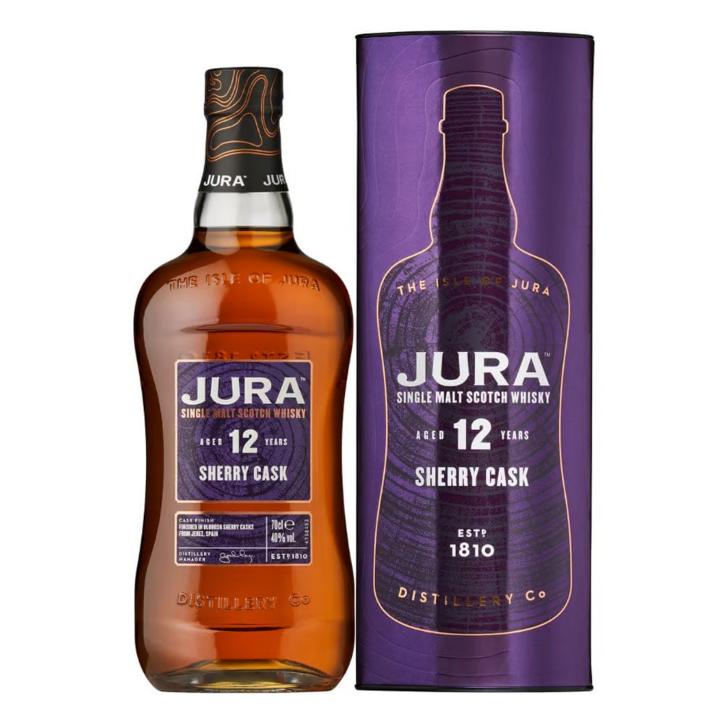 JURA 12YO SHERRY CASK 40% 70CL